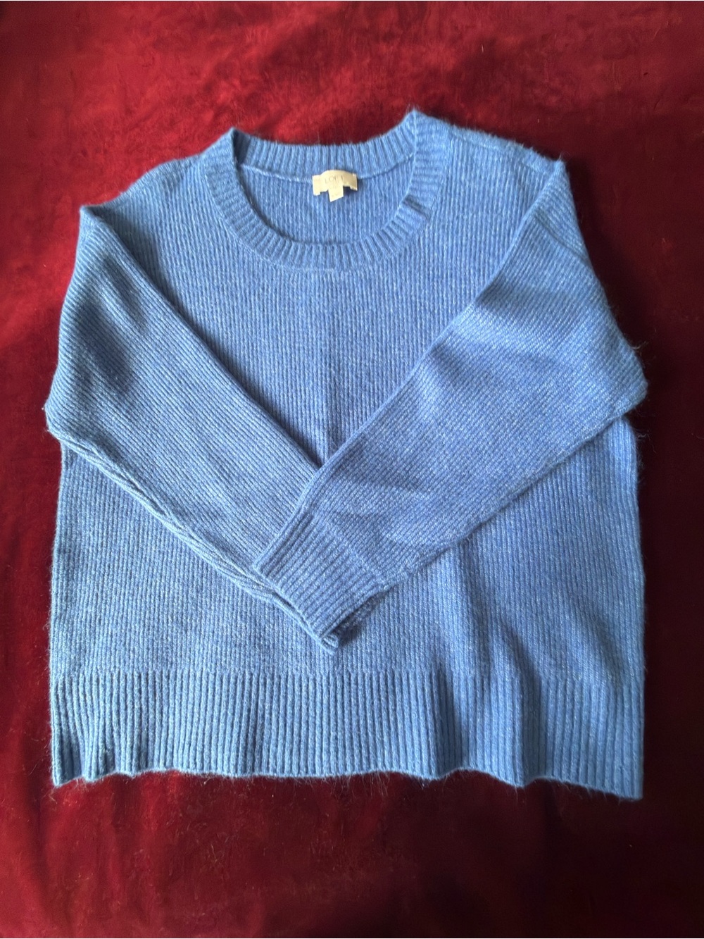Loft Light Blue Crewneck Women’s Sweater Sz XL